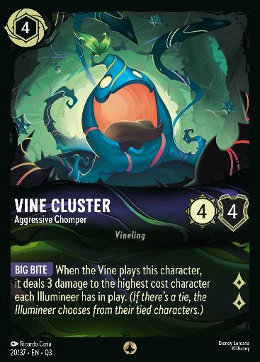 Vine Cluster - Aggressive Chomper