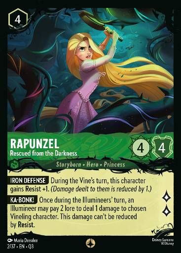 Rapunzel - Rescued from the Darkness