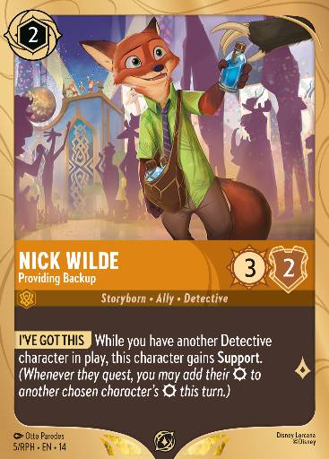 Nick Wilde - Providing Backup