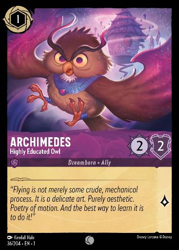 Archimedes - Highly Educated Owl