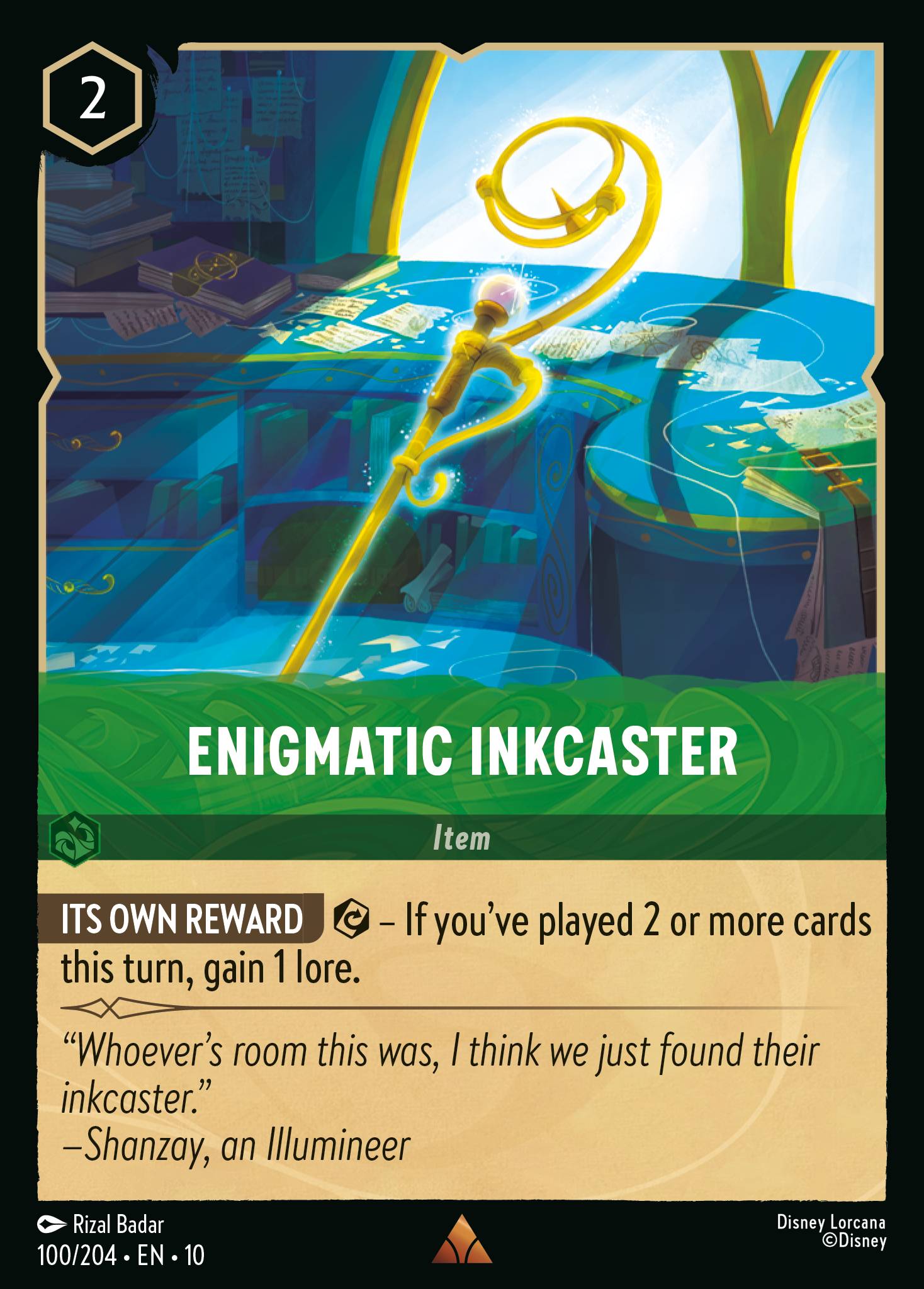 Enigmatic Inkcaster