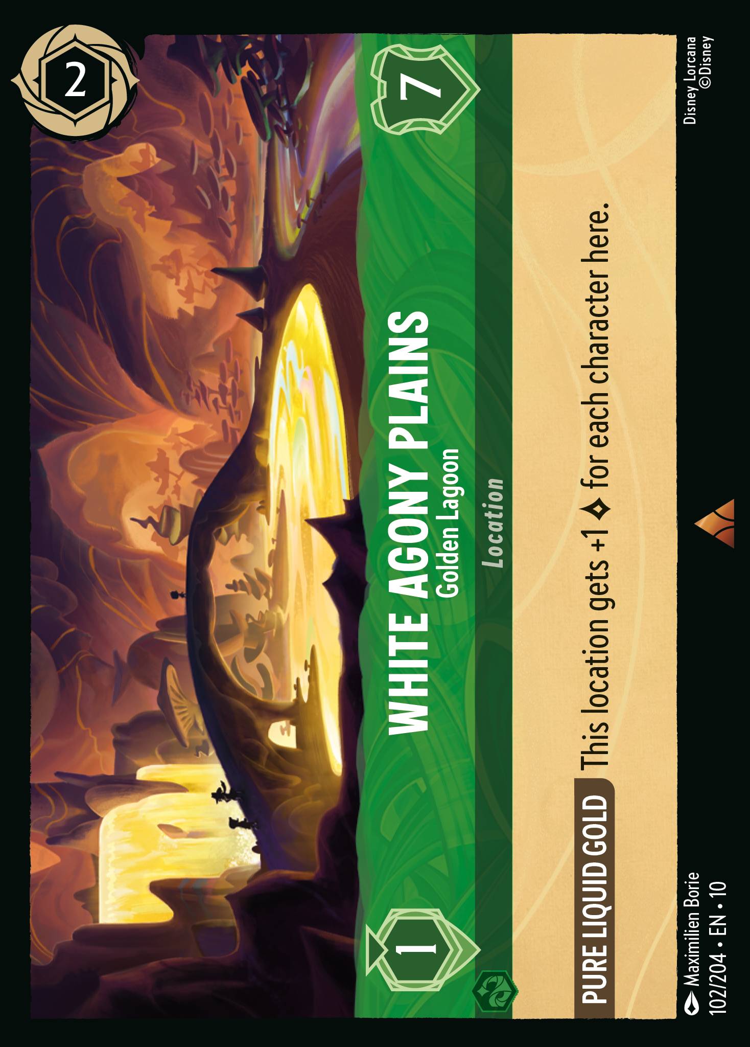 White Agony Plains - Golden Lagoon