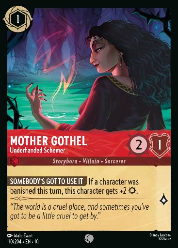 Madre Gothel - Subdola Cospiratrice