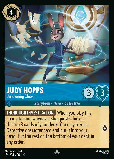 Judy Hopps - Alla Scoperta di Indizi