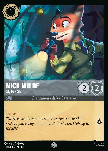 Nick Wilde - Astuto Investigatore Volpe