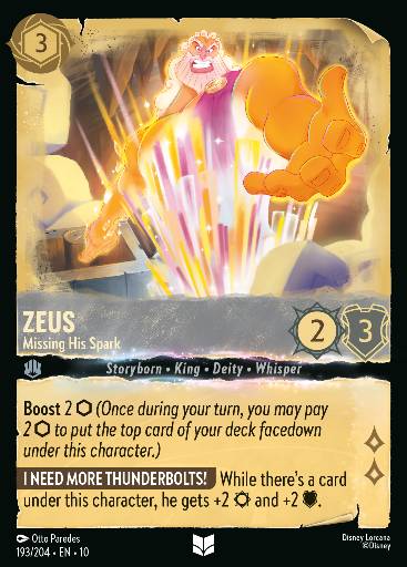 Zeus - Senza la Sua Scintilla