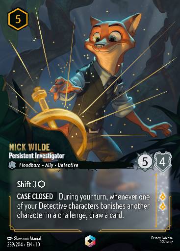 Nick Wilde - Persistent Investigator