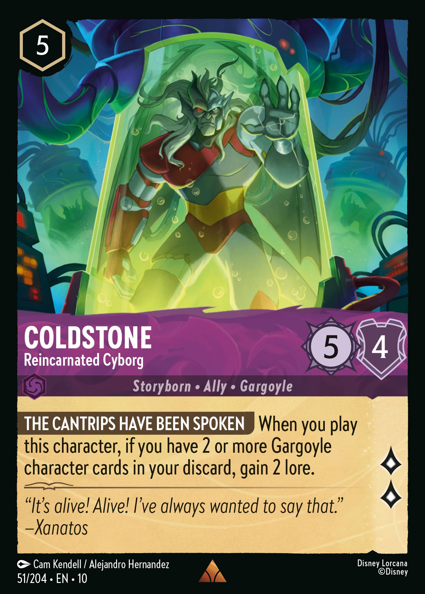 Coldstone - Reincarnated Cyborg