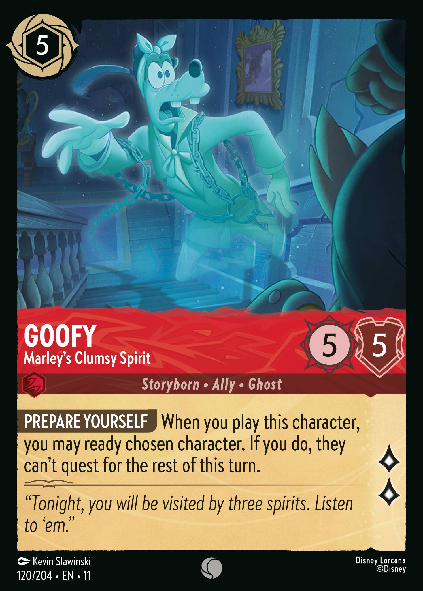 Goofy - Marley's Clumsy Spirit