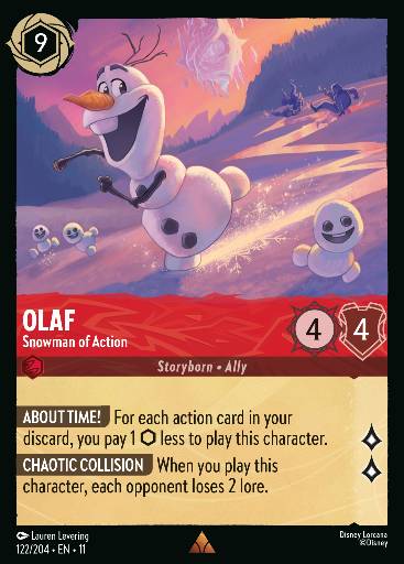 Olaf - Pupazzo di Neve in Azione