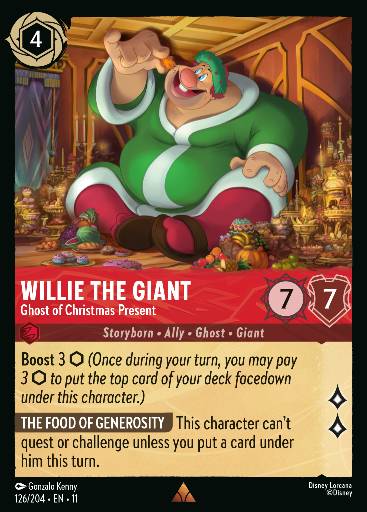 Willie il Gigante - Fantasma del Natale Presente