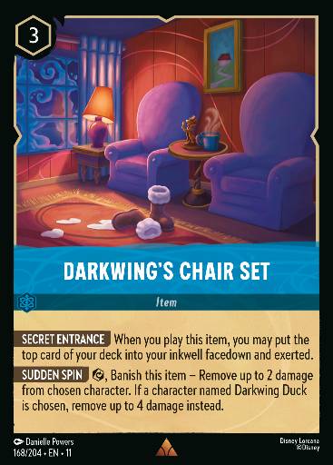Set di Sedie di Darkwing
