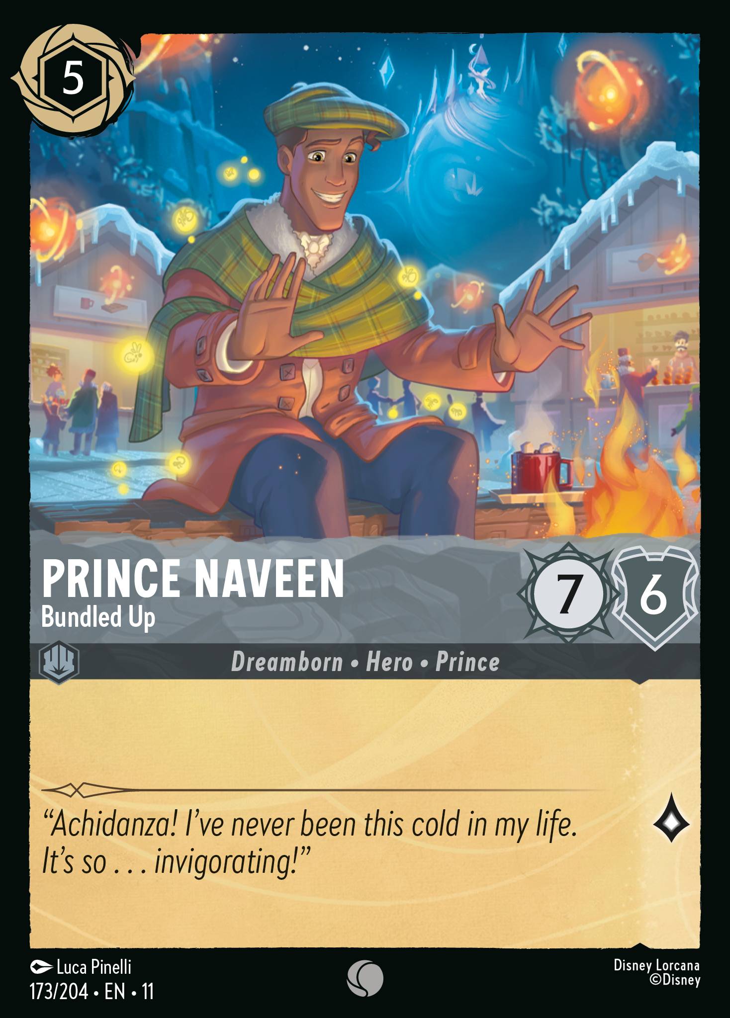 Prince Naveen - Bundled Up