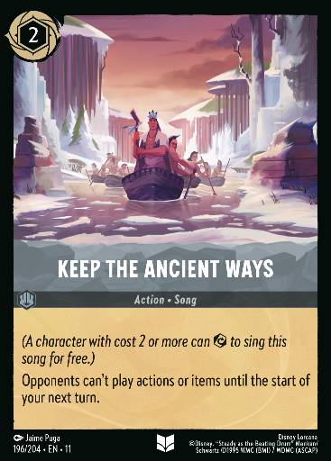 Keep the Ancient Ways