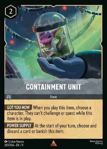 Containment Unit