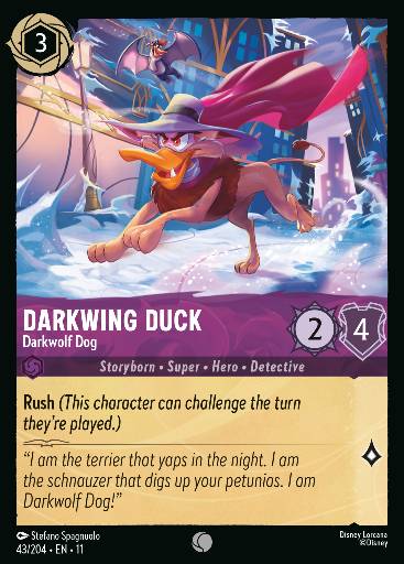 Darkwing Duck - Darkwolf Dog