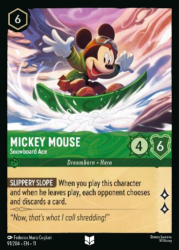 Topolino - Asso dello Snowboard
