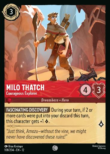 Milo Thatch - Courageous Explorer