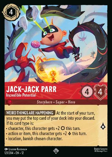 Jack-Jack Parr - Dall'Incredibile Potenziale