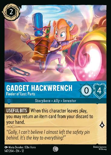 Scheggia Hackwrench - Cercatrice di Parti Perdute