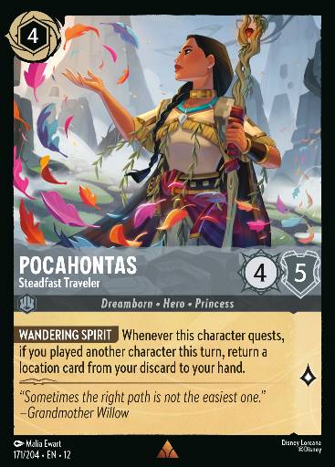Pocahontas - Viaggiatrice Risoluta