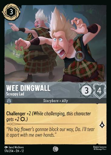 Piccolo Dingwall - Ragazzino Combattivo