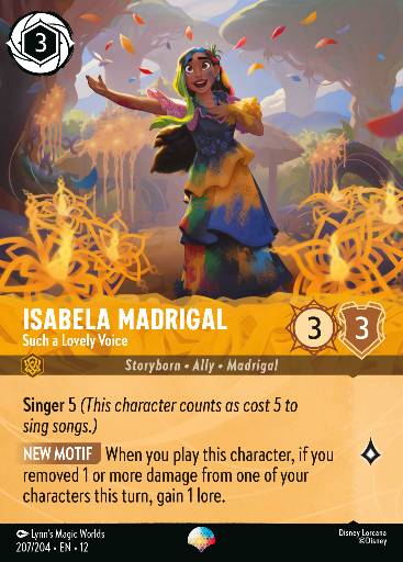 Isabela Madrigal - Che Voce Incantevole