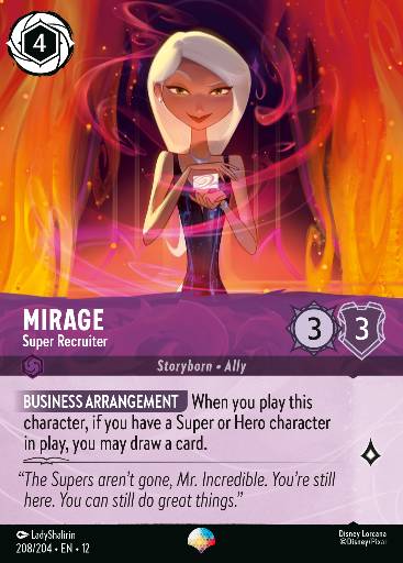 Mirage - Reclutatrice di Super
