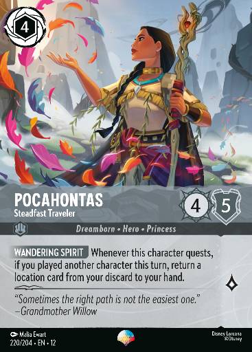 Pocahontas - Viaggiatrice Risoluta