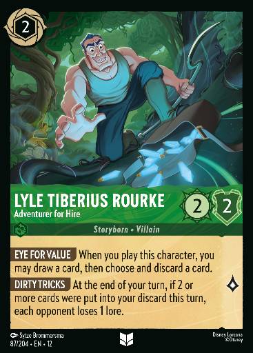 Lyle Tiberius Rourke - Avventuriero Mercenario