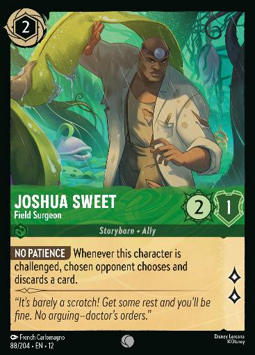 Joshua Dolce - Chirurgo da Campo