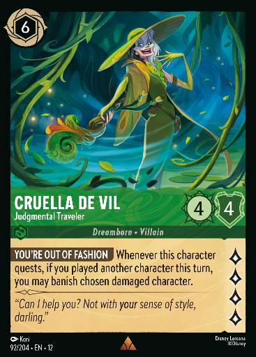 Crudelia De Mon - Viaggiatrice Ipercritica