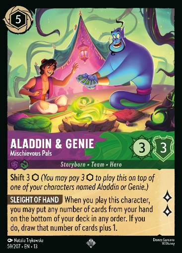 Aladdin e Genio - Amici Dispettosi