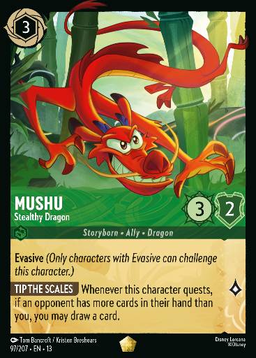 Mushu - Stealthy Dragon