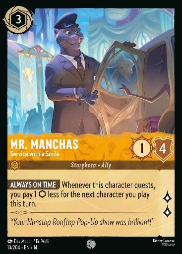 Mr. Manchas - Service with a Smile