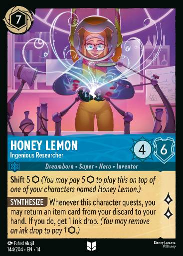 Honey Lemon - Ingenious Researcher