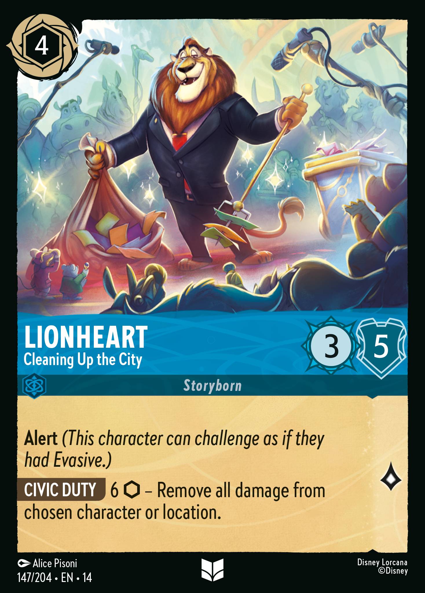 Lionheart - Cleaning Up the City