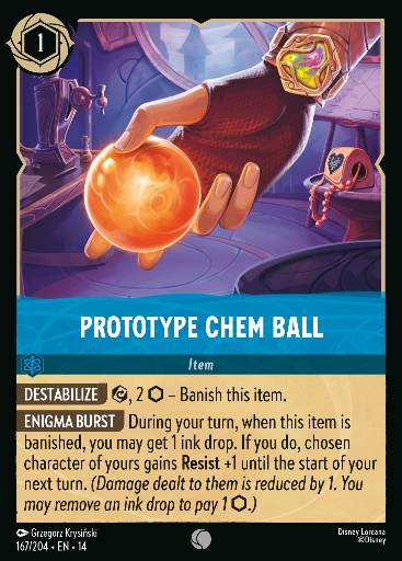 Prototype Chem Ball