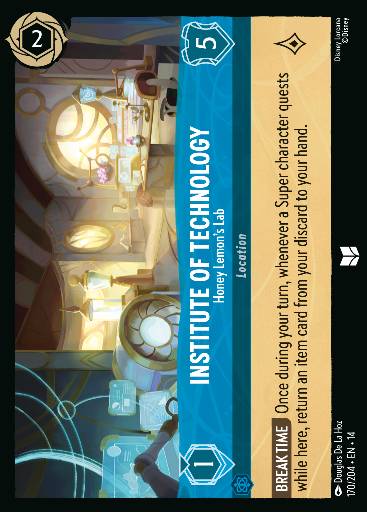 Institute of Technology - Honey Lemon's Lab