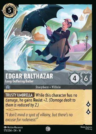 Edgar Balthazar - Long-Suffering Butler