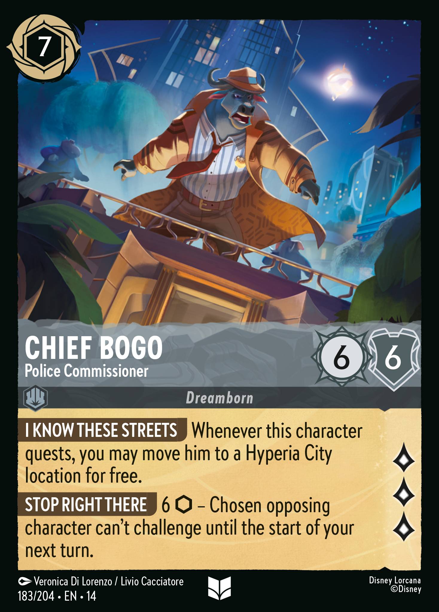 Chief Bogo - Police Commissioner