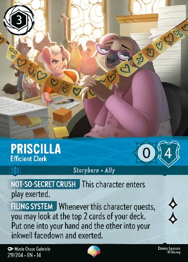 Priscilla - Efficient Clerk