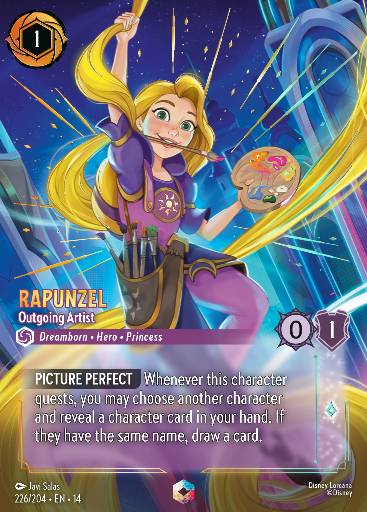 Raiponce - Artiste extravertie