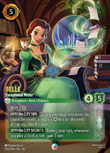 Belle - Écrivaine exceptionnelle