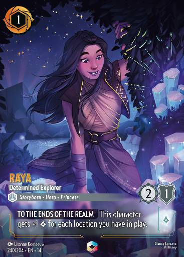 Raya - Exploratrice déterminée