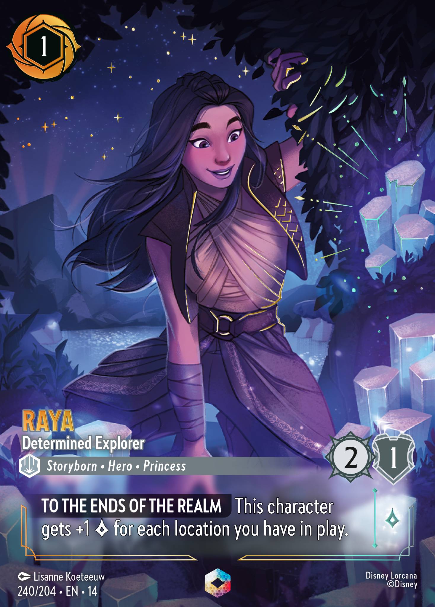 Raya - Exploratrice déterminée