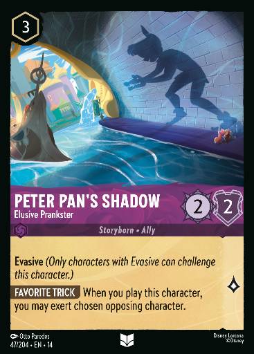 Peter Pan's Shadow - Elusive Prankster