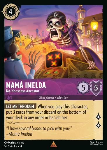 Mamá Imelda - No-Nonsense Ancestor