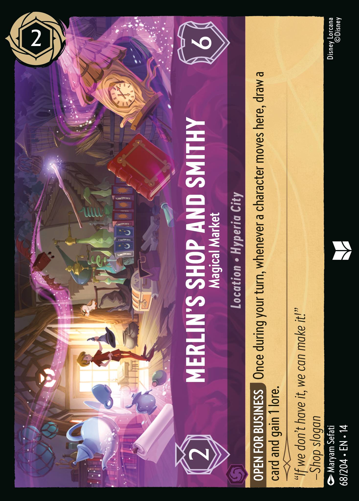 Merlin's Shop and Smithy - Magical Market