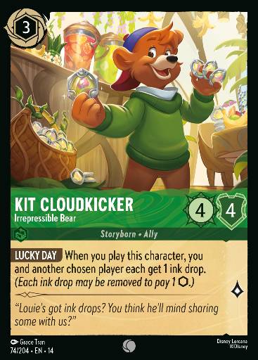 Kit Cloudkicker - Irrepressible Bear